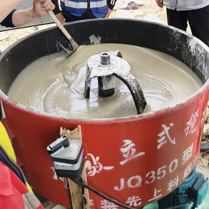 通化汽轮机余热压缩机导热油设备底座耐高温环氧树脂灌浆料